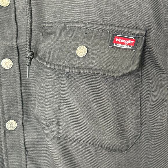 Wrangler Workwear fleece lined hooded jacket - Picture 4 of 13